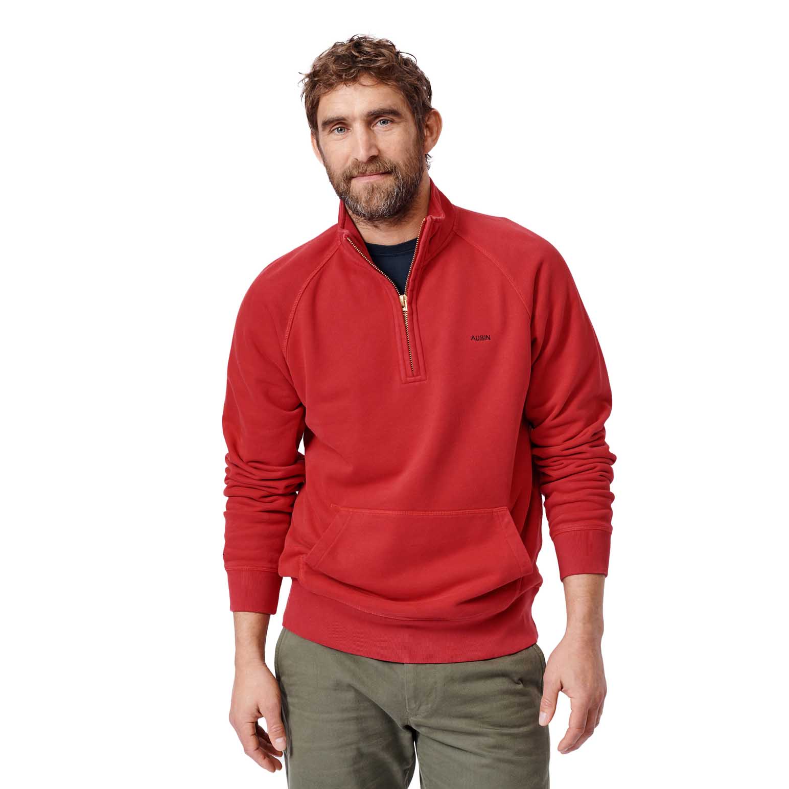 Aubin Provost Zip Neck